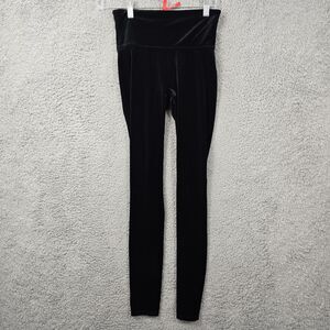 SPANX Women's Faux Leather Leggings Stretch Black Size S/P